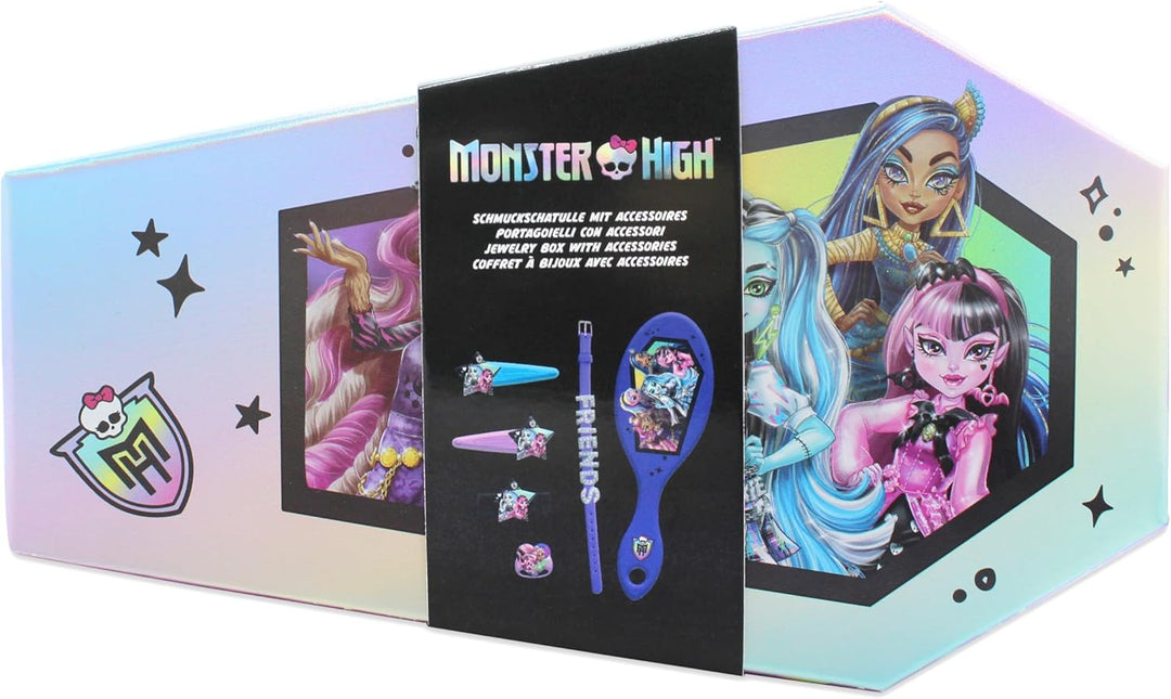 Joytoy Monster High Schmuckschatulle mit Accessoires 22,5x13,5x6 cm