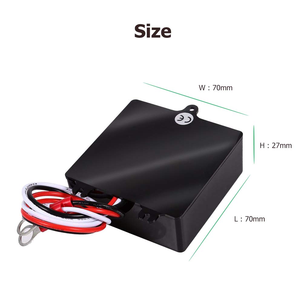 SolaMr 24V Batterie-Equalizer 2x12V Batterie Ausgleicher Battery Balancer Equalizer für Gel/Hochwass