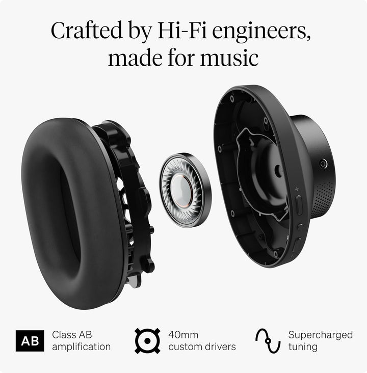 Cambridge Audio Melomania P100 SE Kopfhörer – Bluetooth, aktive Geräuschunterdrückung mit Hi-Fi-Soun