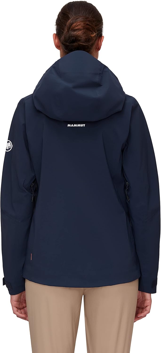 Mammut Damen Alto Guide Hooded Hardshelljacke mit Kapuze XS marine, XS marine