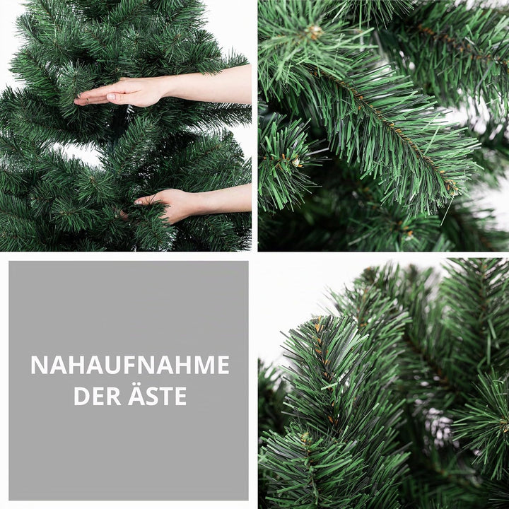 Künstlicher Weihnachtsbaum 120 cm Grün Tannenbaum Christbaum Tanne Unecht Weihnachtsdeko DecoKing Le