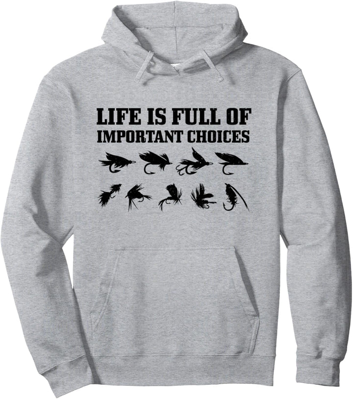 Angeln Fliegenfischen Vintage Angler Fliegenfischer Pullover Hoodie