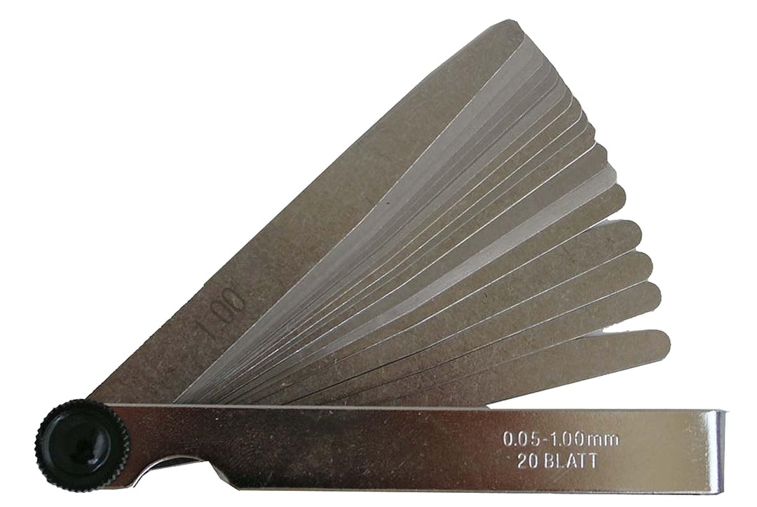 SW-Stahl 09102L Fühlerlehre 13 Blatt 0,05-1,00 mm