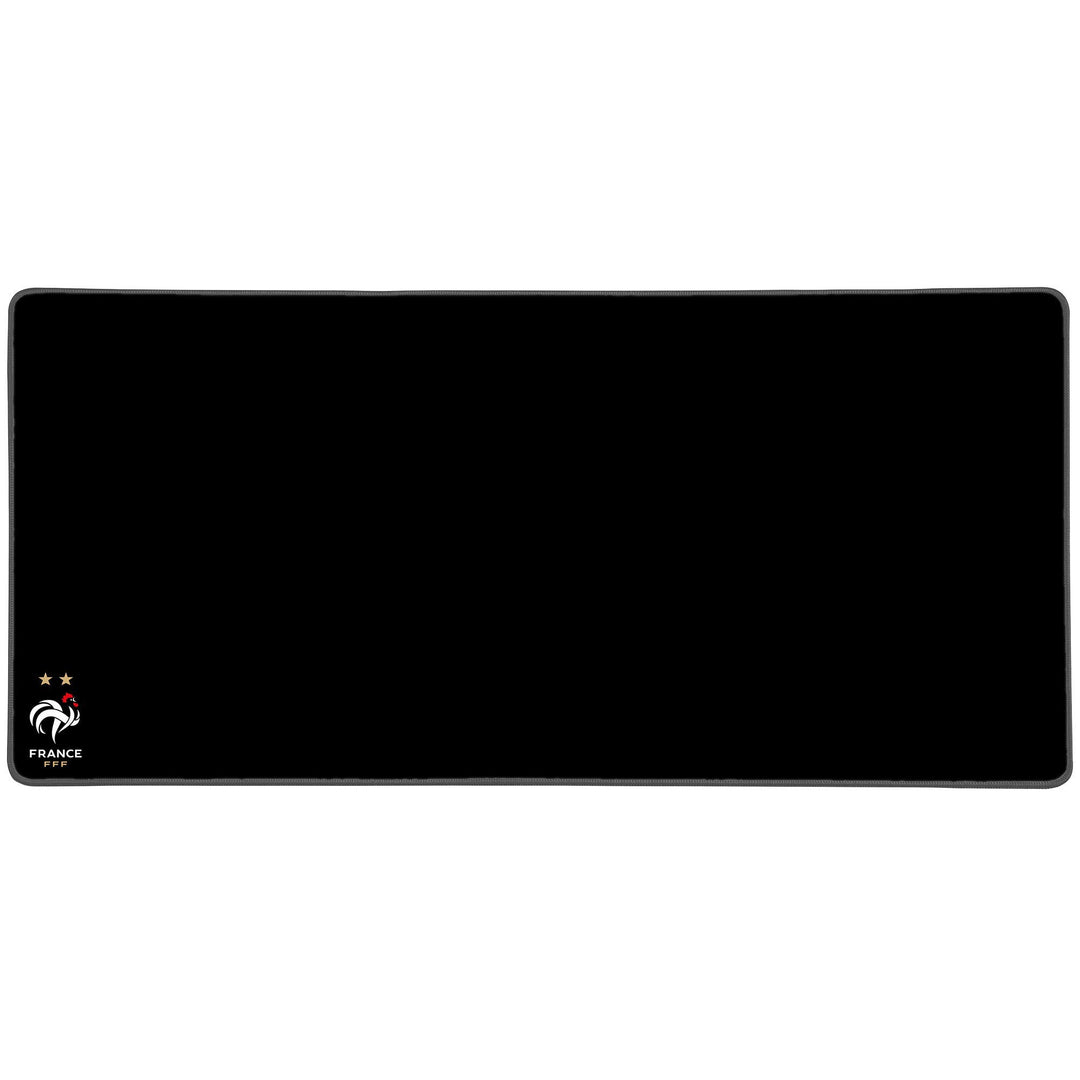 Konix FFF Gaming-Mauspad XXL 90 x 46 cm - rutschfeste Mikrofaser-Oberfläche - Schwarz FFF Schwarz, F