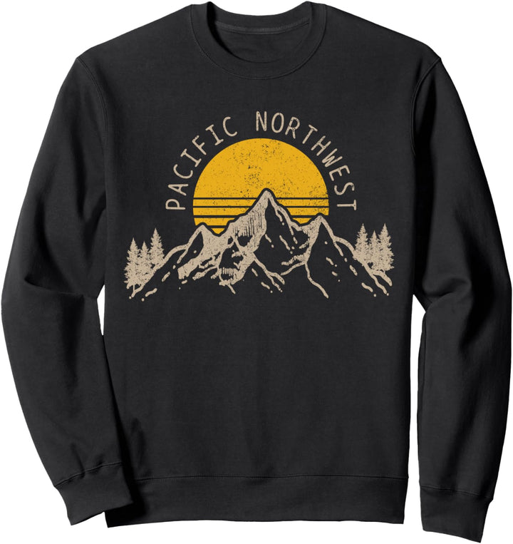 Pacific Northwest PNW Oregon Washington USA Amerika Souvenir Sweatshirt