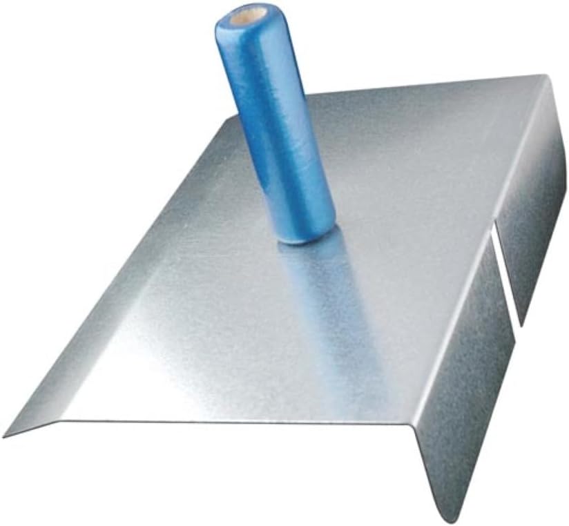 Jung Henkelmann Fugenblech (280x190 mm, Aufbug vorne 60 mm, Stahl verzinkt, mit Holzgriff, Verfugung