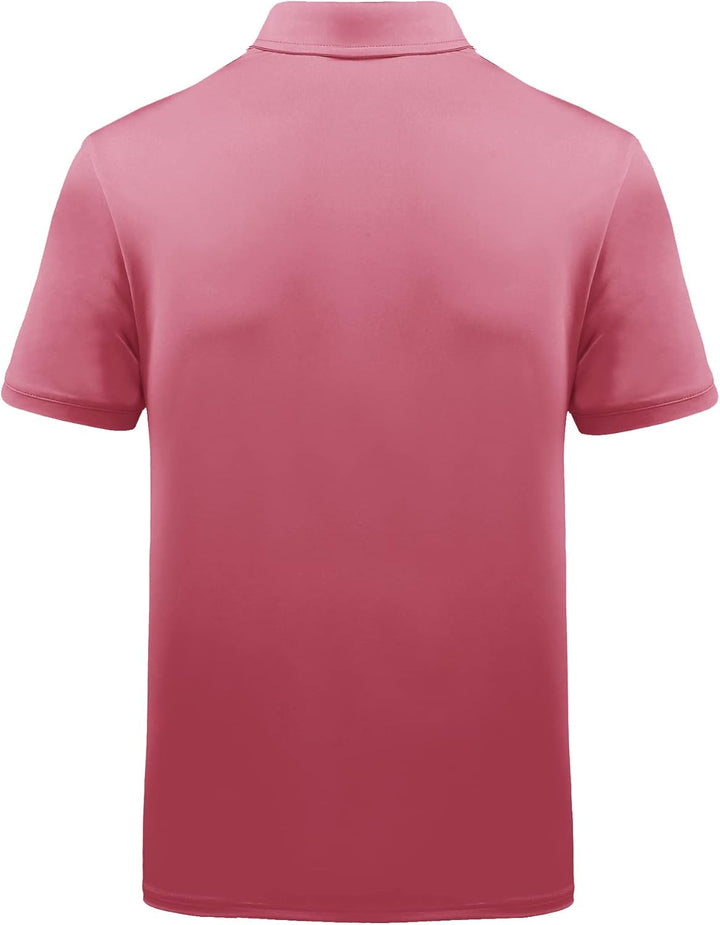 JACKETOWN Poloshirt Herren Kurzarm Polohemd Atmungsaktiv Schnell Trocknend Golf Tennis Polo Tshirt S