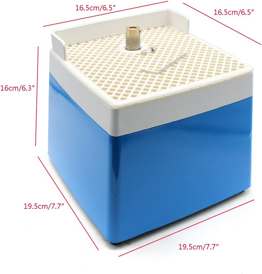 Keramik Glasschleifer, 65W Mini Glasschleifmaschine Diamantschleifer, 4200 U/min Automatischer Schle