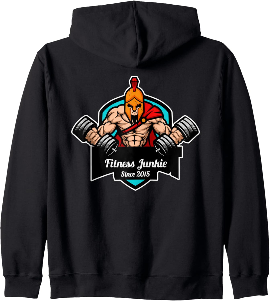 Fitness Junkie - Fitness Bodybuilding Gym Training Freak Kapuzenjacke