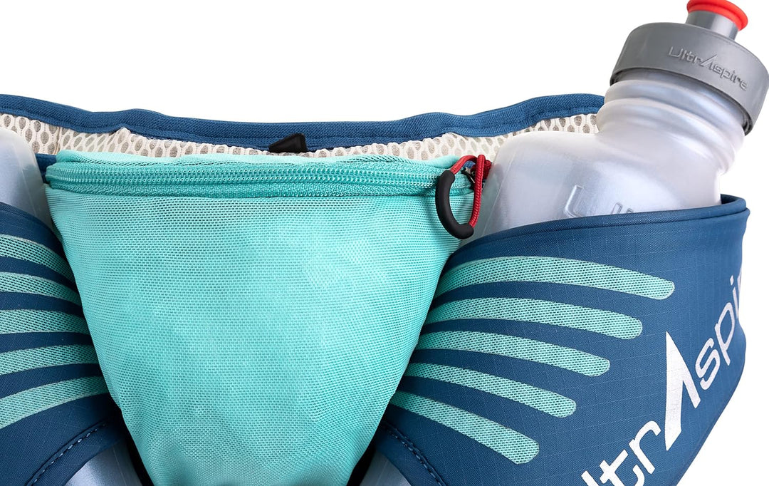 UltrAspire Speedgoat 3.0 Hüfttasche – 2 x UltraFlask 550 Hybrid-Flasche im Lieferumfang enthalten –