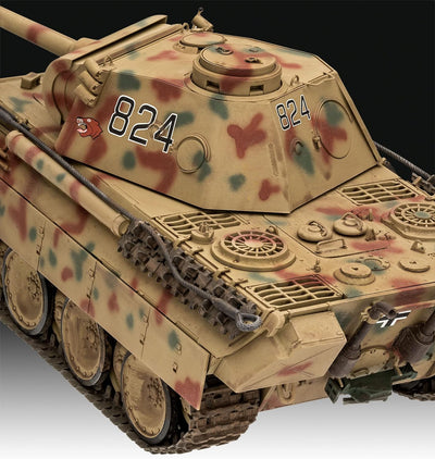 Revell NICE PRICE I Geschenkset Panther Ausführung D I Panzer für Bastler I Geschenkset für Kinder &