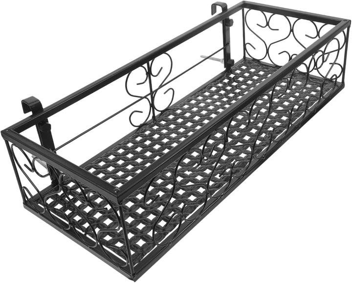 Cabilock Halterung Balkongeländer Blumenkasten Wandgitter Balkon Blumenständer Rack Pflanzkasten Bal