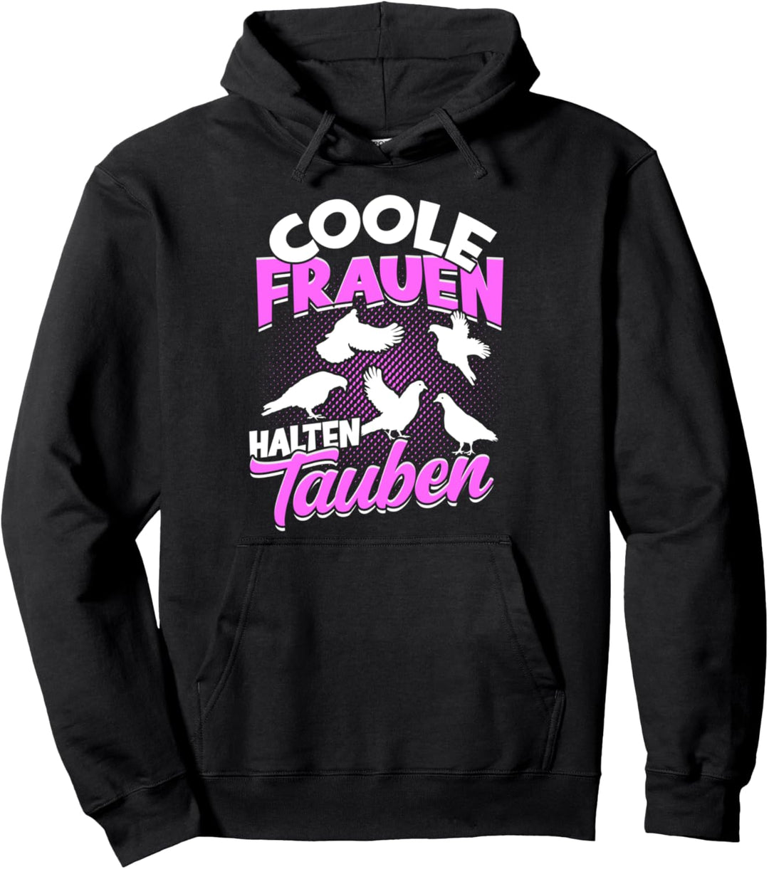 Taubenzüchter Taubenzucht Vogel Coole Frauen Halten Tauben Pullover Hoodie