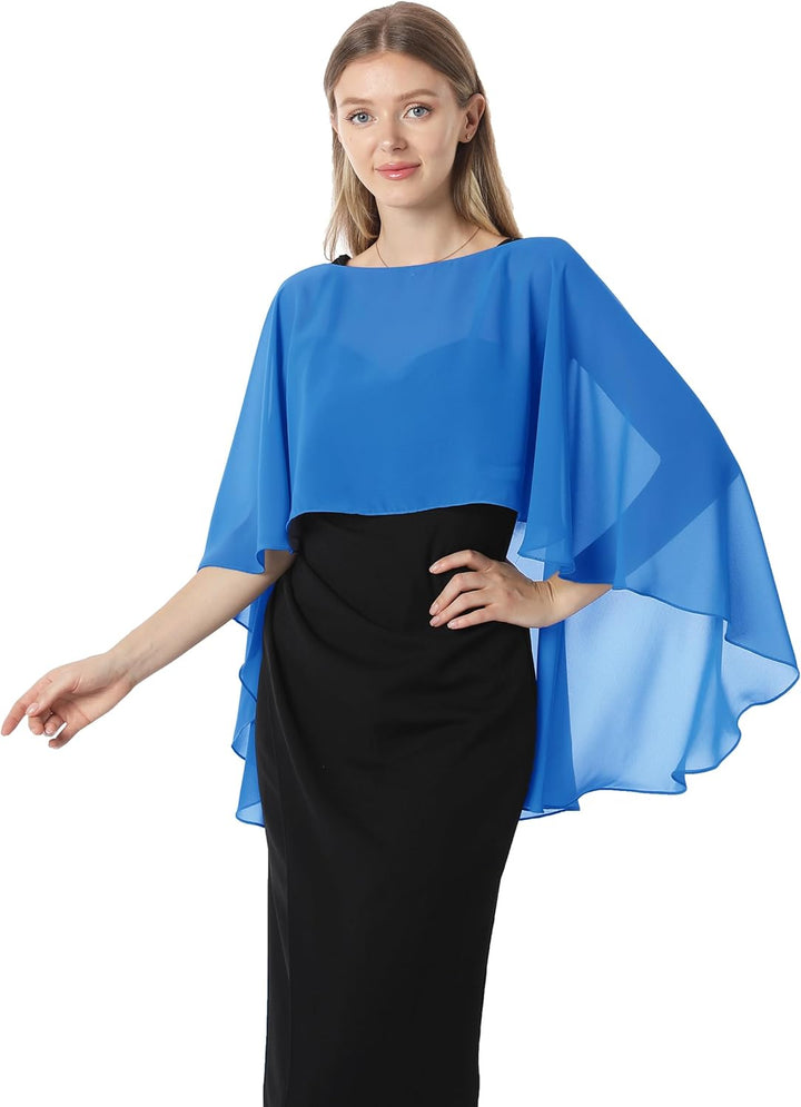 Hotshawl Damen Pashmina-Schal Einheitsgrösse Blau, Einheitsgrösse Blau