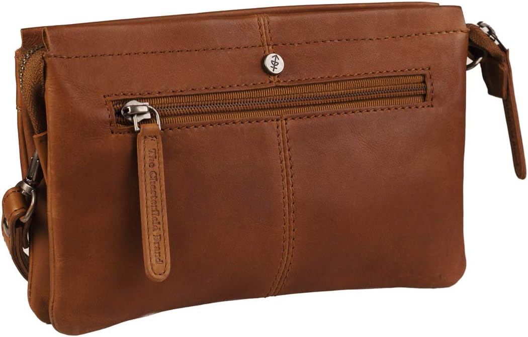 The Chesterfield Brand Wax Pull Up Evelyn Handgelenktasche Leder 22 cm