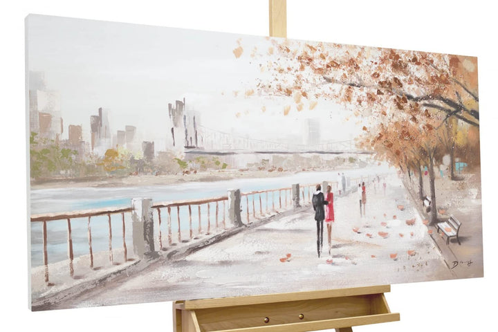 KunstLoft Leinwandbild | 100% HANDGEMALT | 120x60cm | Gemälde &