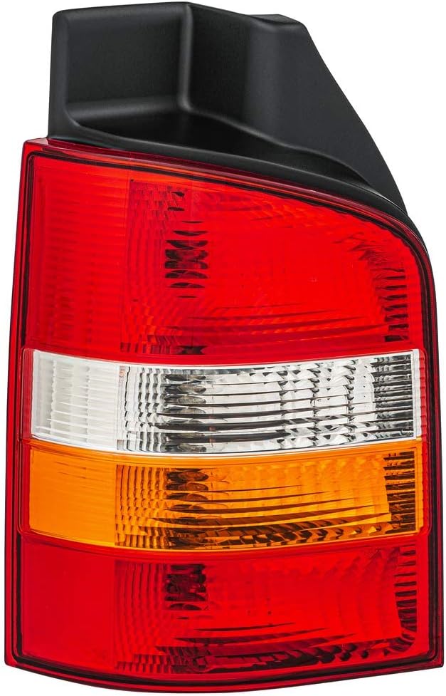 HELLA 2SK 008 579-091 Heckleuchte - Glühlampe - gelb/glasklar/rot - links - für u.a. VW T5 (7HB,7HJ,