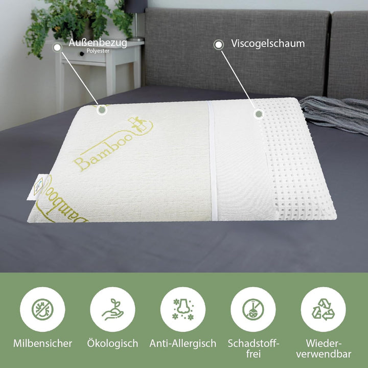 MaxxGoods Ortopädsiches HWS Nackenstützkissen