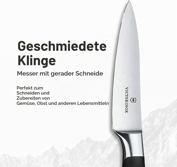 Victorinox, Grand Maître, Profi Officemesser, Extra Scharfe Klinge, gerader Schliff, 8 cm, Robuster