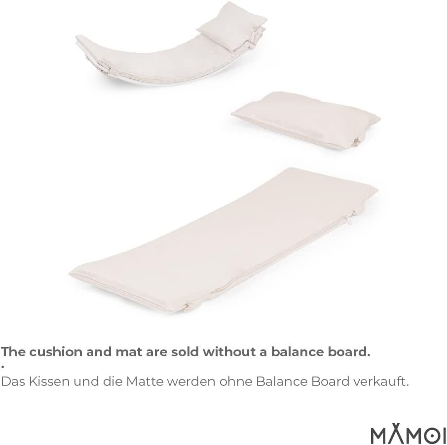 MAMOI® Matte für Balance Board Kinder, Kissen für Balance Board wippe, Balancieren und Gleichgewicht