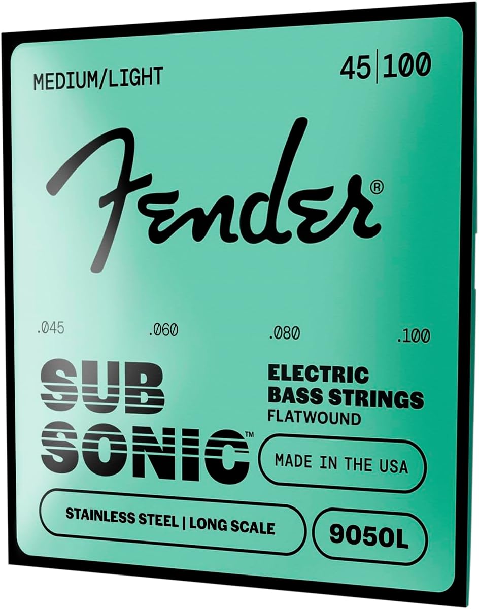 Fender 739050403 Saiten 9050L, 45-100 45-100 Leicht, 45-100 Saiten, 45-100 Leicht, 45-100 Saiten