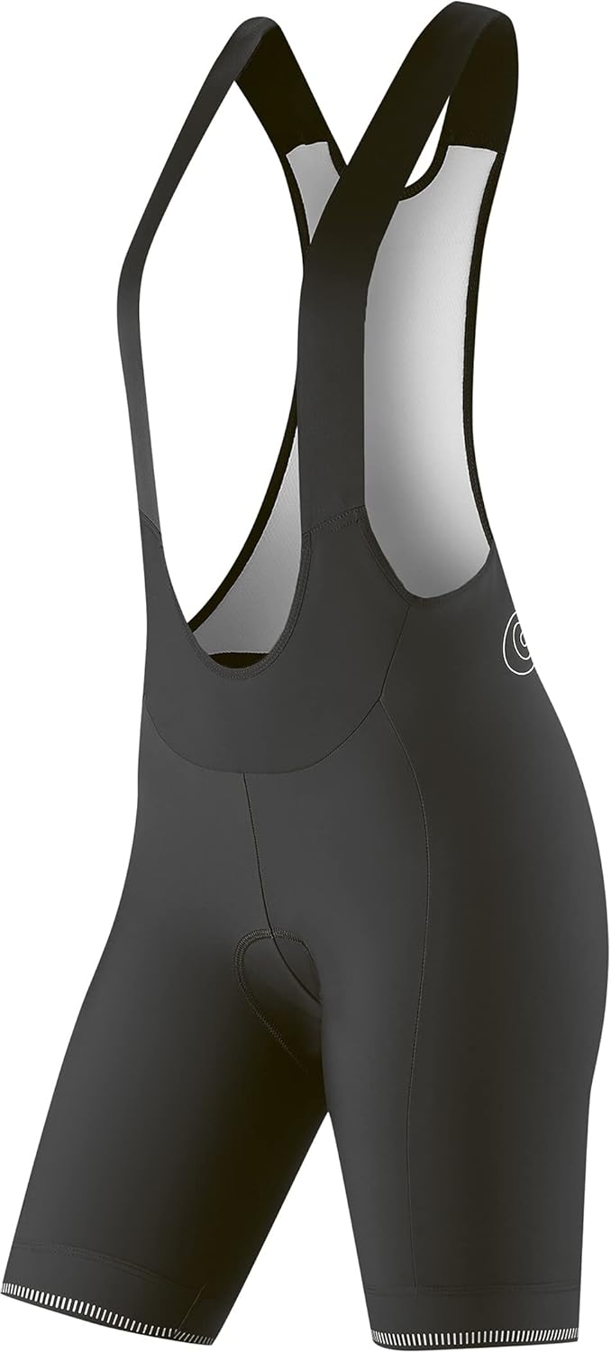 Gonso Damen Fahrradhose Sitivo W Bib 42 Black/Fire, 42 Black/Fire