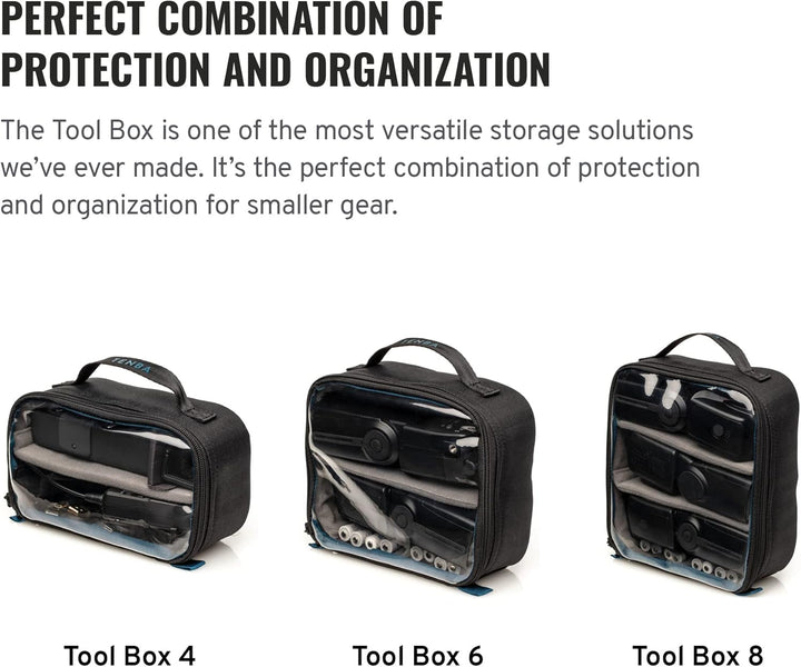 Tenba Werkzeugkoffer 8 - Schwarz (636-649), Tool Box 8 Tool Box 8 Schwarz Standardverpackung, Tool B
