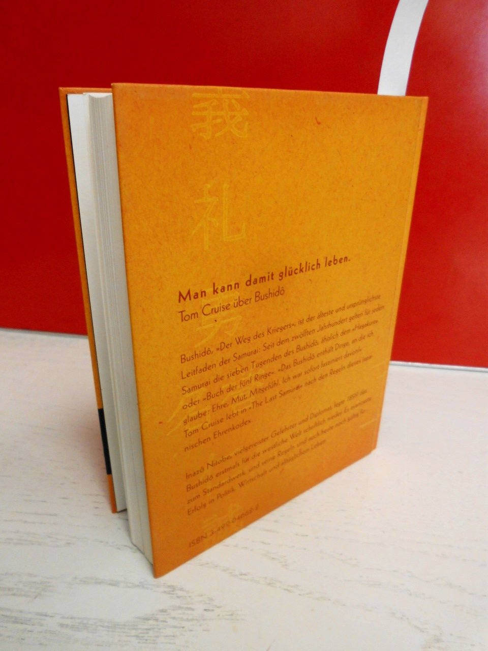 Bushidô: Die sieben Tugenden des Samurai, Gebundenes Buch