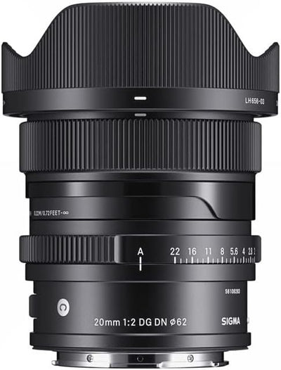 Sigma 20mm F2 DG DN Contemporary Objektiv für Sony-E Objektivbajonett