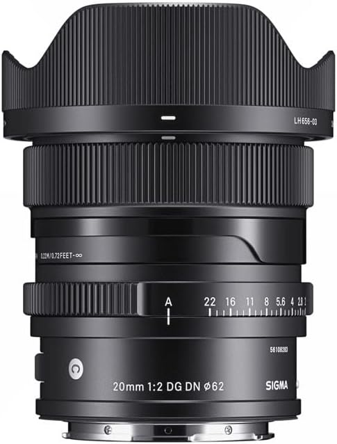 Sigma 20mm F2 DG DN Contemporary Objektiv für Sony-E Objektivbajonett