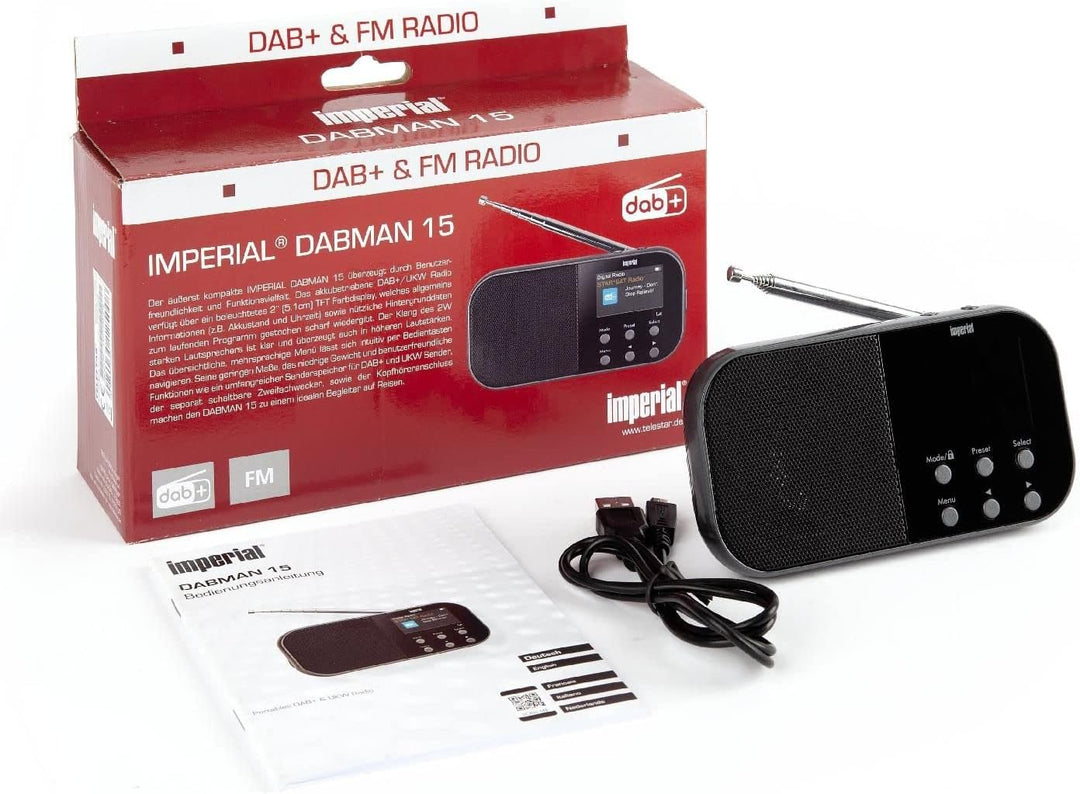 Imperial DABMAN 15, Farbe:anthrazit