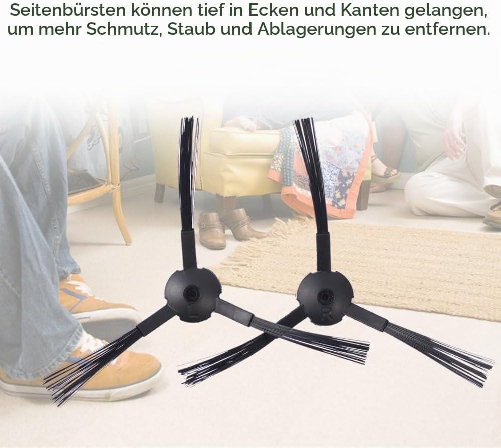 KEEPOW 20 Stück Ersatzteile Zubehör Filter HEPA Tuch Velcro für ILIFE ZACO V3 V3S V5 V5S V5S Pro V5x