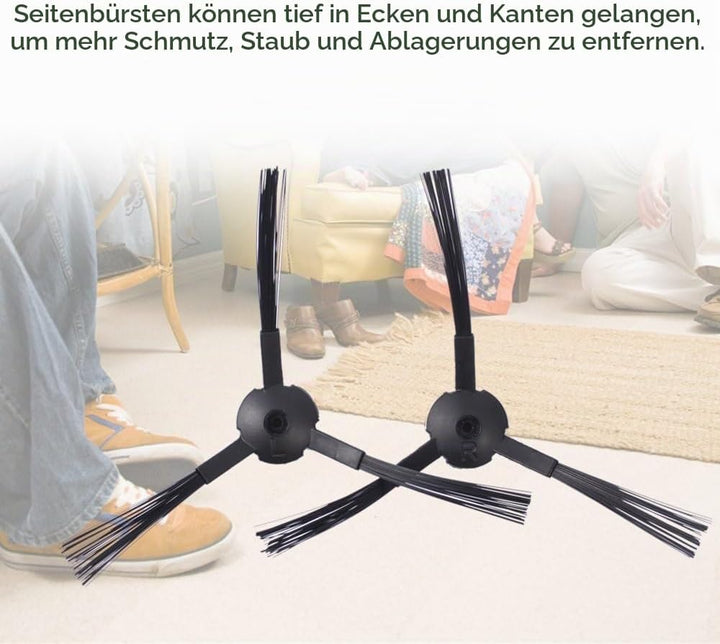 KEEPOW 20 Stück Ersatzteile Zubehör Filter HEPA Tuch Velcro für ILIFE ZACO V3 V3S V5 V5S V5S Pro V5x