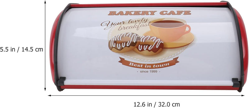 Cabilock 1 Stück Karton Brot-Box Brot Aufbewahrungskasten Croissants Brotkasten Brotkiste Brotkasten