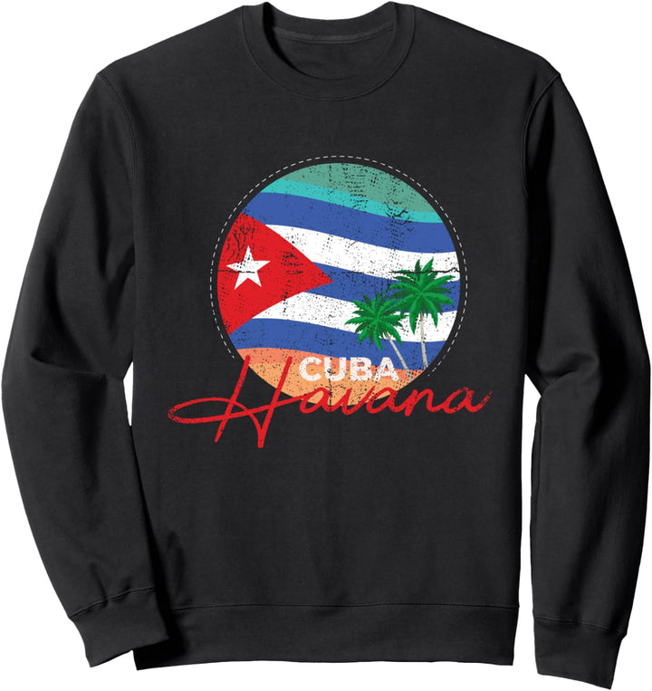 Kuba Havanna Viva Kuba Libre Kubanisches Erbe Frei Kuba Sweatshirt