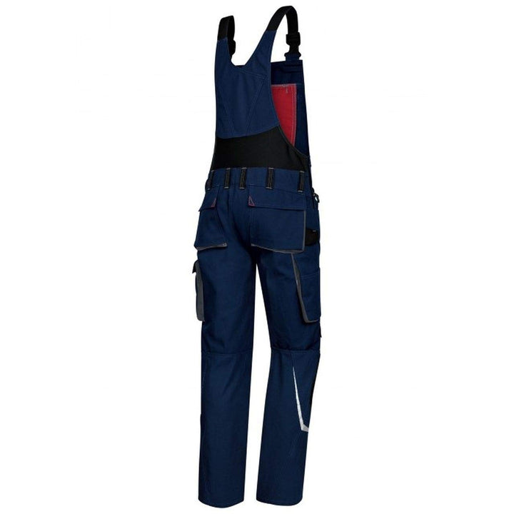 BP 1804-720-110-44s Latzhose, Stretch-Hosenträger mit Clipbefestigungen, 305,00 g/m² Verstärkte Baum