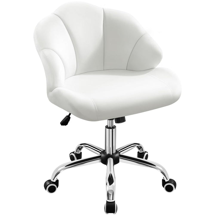 Yaheetech Bürostuhl Ergonomisch Schreibtischstuhl höhenverstellbar Drehstuhl, Bürosessel in Muschelf