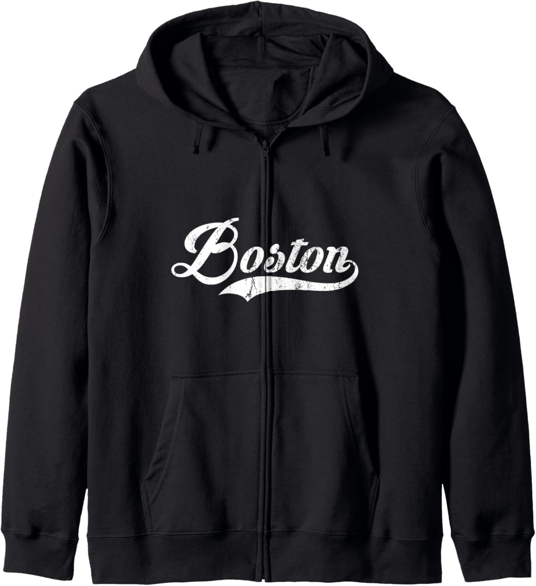 Boston Stadt Massachusetts Staat Vintage Retro Style design Kapuzenjacke