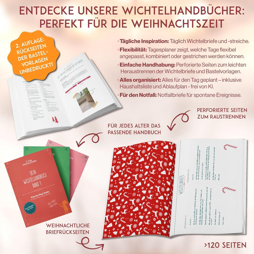 32tlg. Wichtel Zubehör Set für Jede Wichteltür + digitales Handbuch | Perfekt für&