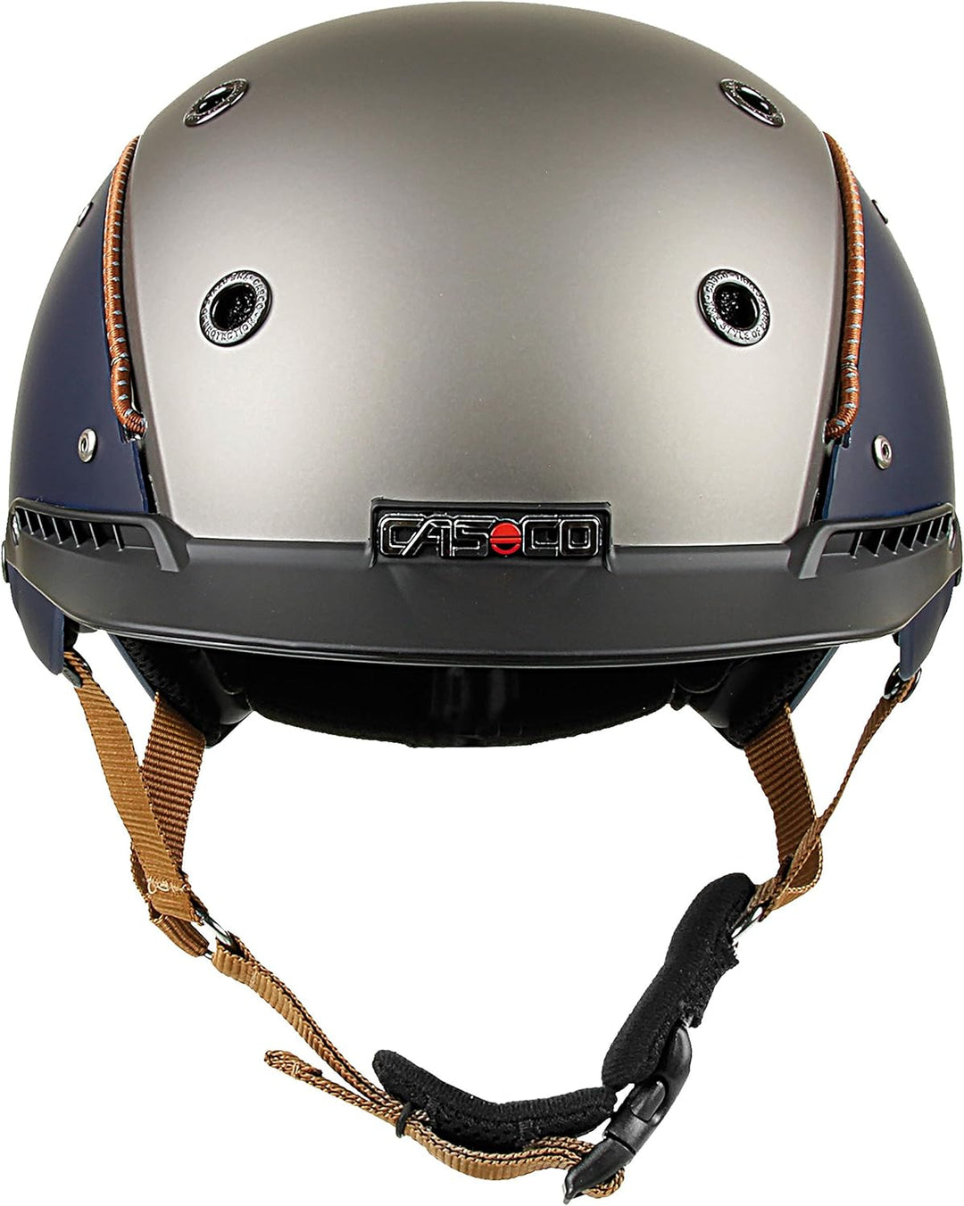 CASCO Reithelm Champ-3 blau/silber S 52-56cm, blau/silber S 52-56cm