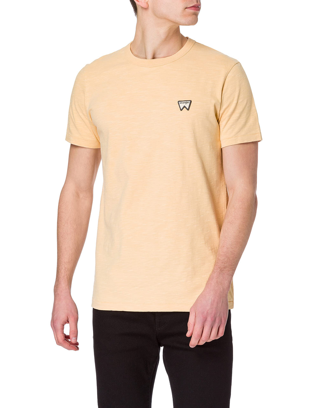 Wrangler Herren Veg Tee T-Shirt S Lovely Mango, S Lovely Mango