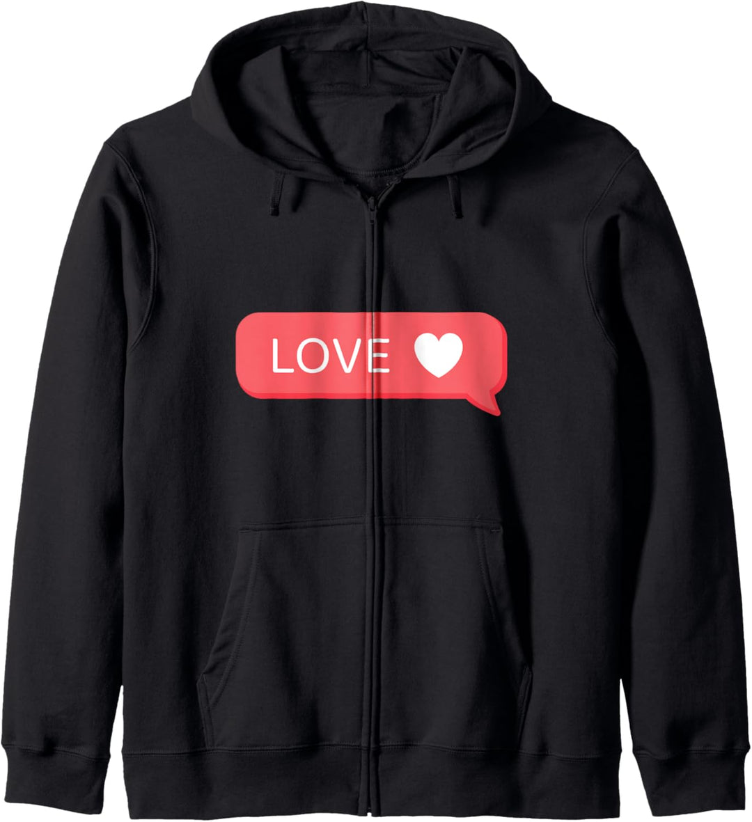Love Valentinstag Dekoration Paare Partner Kapuzenjacke