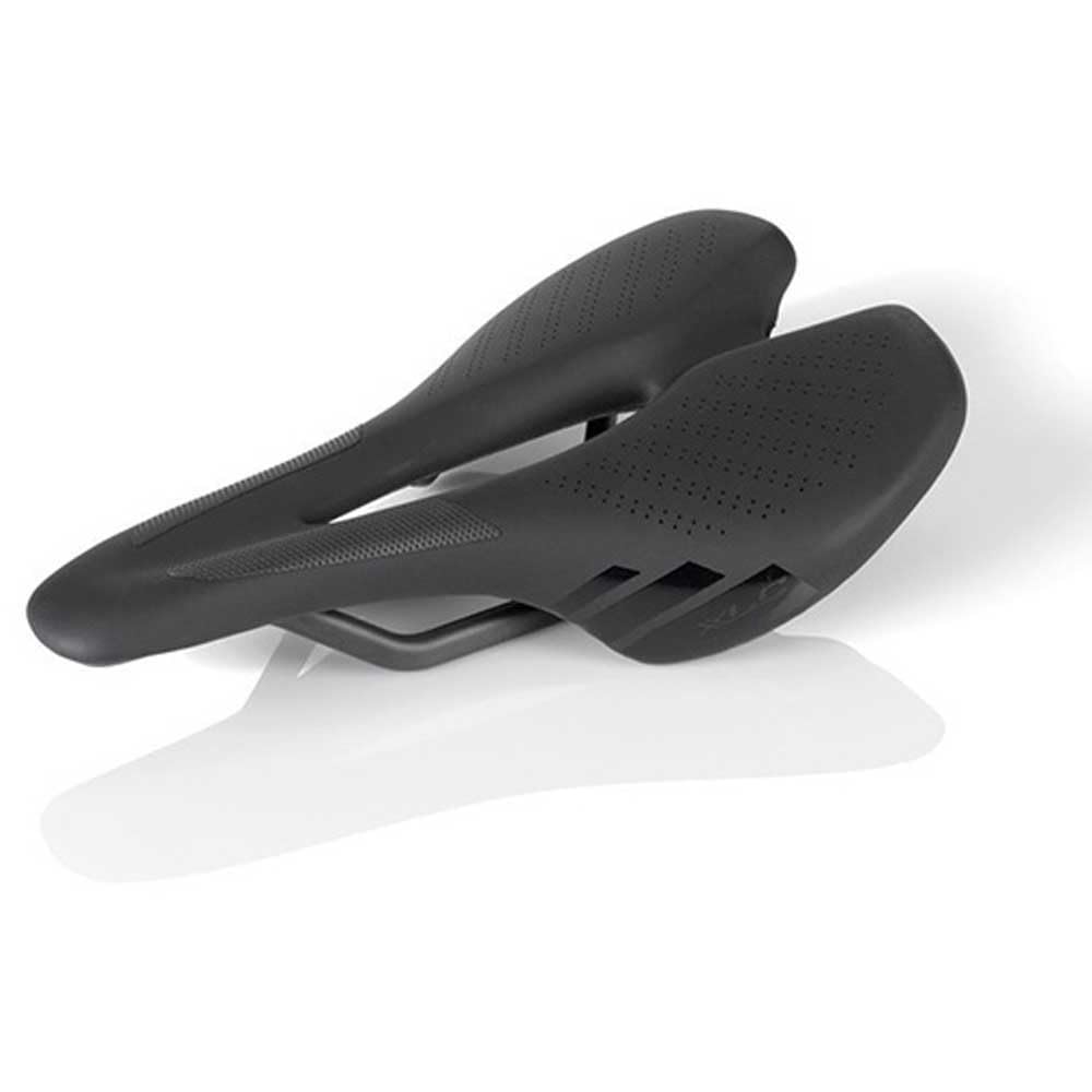 XLC SA-M02 Fahrradsattel (211g) Schwarz, Schwarz