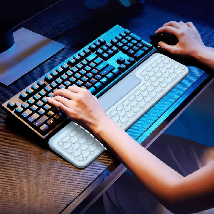 Tastatur Ständer mit Handgelenkauflage,Ergonomisches Tilt Tastaturständer,Ergonomischer Bequemer Wri