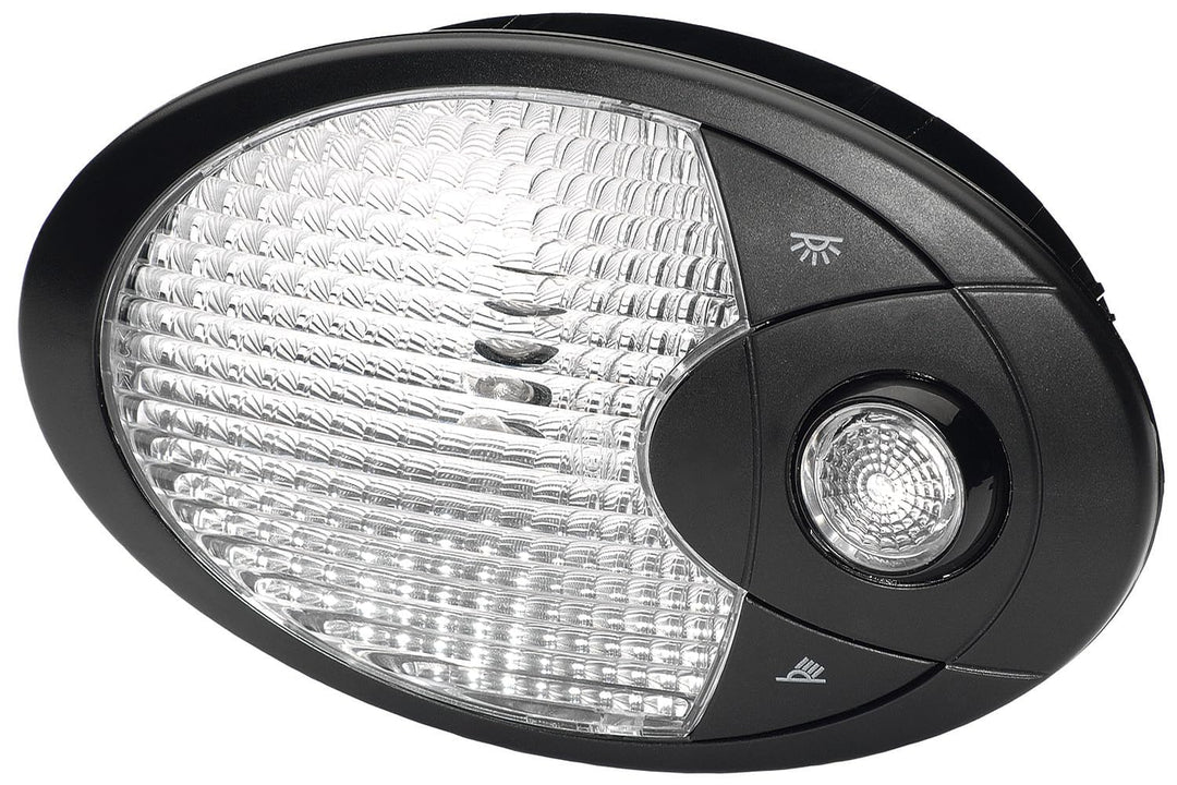 HELLA - Innenraumleuchte - Halogen - 12V - W5W - Einbau/Schraubanschluss - Lichtscheibenfarbe: trans