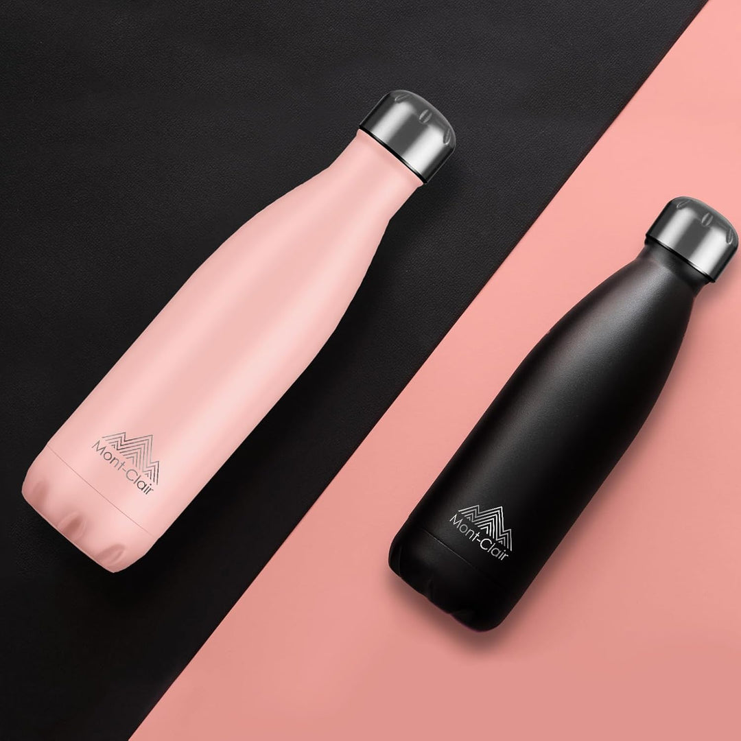 Mont-Clair Trinkflasche Edelstahl - Thermosflasche - BPA-freie - Water Bottle, Edelstahl trinkflasch