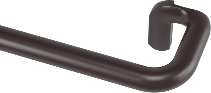 Umbra Dämmerung Twilight Single Curtain Rod Set – Wrap Around Design is Ideal for Blackout or Room D