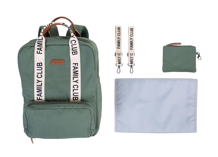 CHILDHOME, Wickelrucksack Family Bag Club, Grosses Fassungsvermögen, Multifunktional, 11 Fächer, Iso