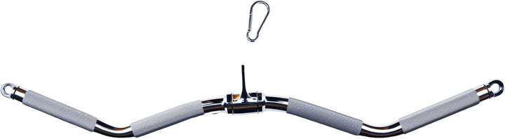 Kraftverstärkende Latzugstange mit breitem Griff, Curl-Pulldown-Aufsatz – Fitnessgerät mit Gummigrif