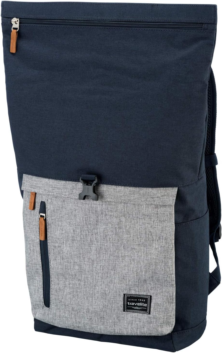 Travelite Handgepäck Rucksack mit Laptop Fach 15,6 Zoll & BASICS Rucksack aus wasserfestem Material,